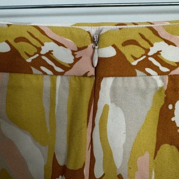 ❤️❤️ 4 for 25$ ❤️❤️ J Crew Linen Skirt.  Size 12 - Picture 4 of 5